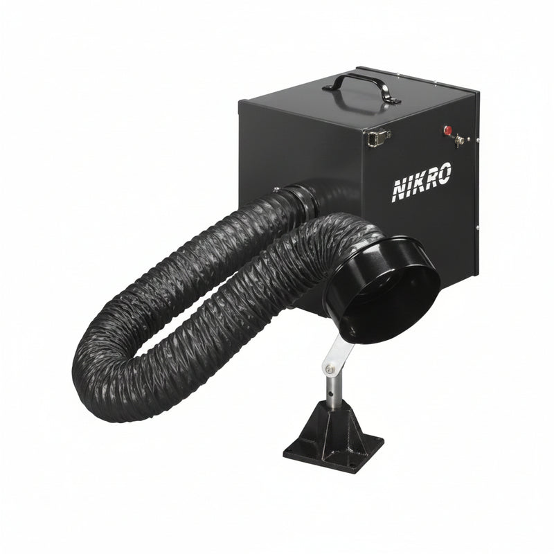 Nikro Industries Inc. NIKRO MO250 MO 250 Portable Air Cleaning System Extraction Equipment, Smoke Dust and Fume Extraction