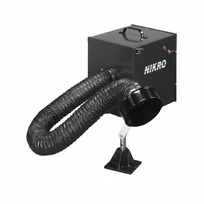 Nikro Industries Inc. NIKRO MO250 MO 250 Portable Air Cleaning System Extraction Equipment, Smoke Dust and Fume Extraction