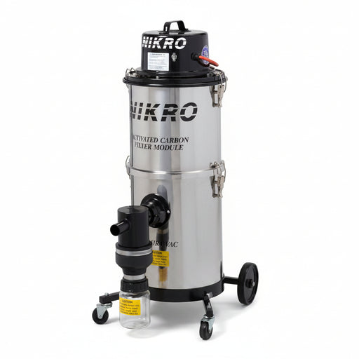 Nikro Industries Inc. NIKRO MV00688-SS MV 00688 SS 6 Gallon Mercury Recovery Vacuum Cleaning Equipment, Mercury Recovery Vacuums