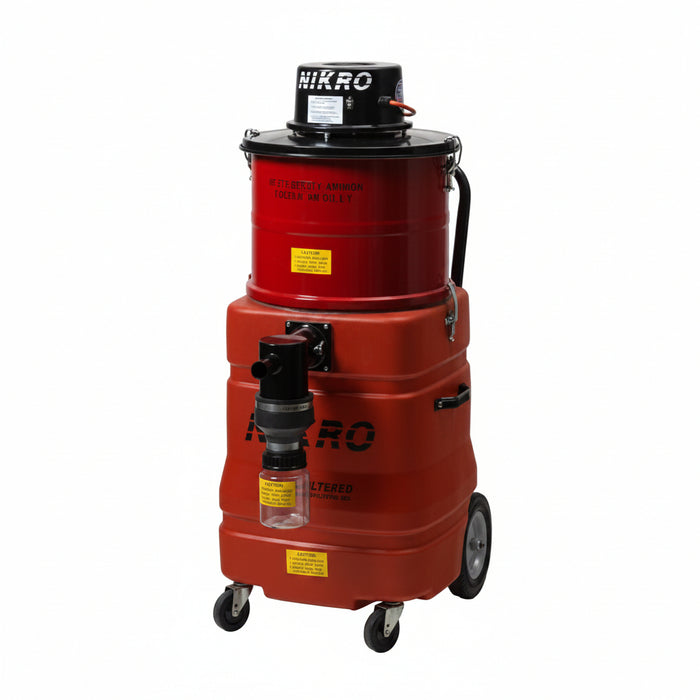 Nikro Industries Inc. NIKRO MV15110-PLY MV 15110 PLY 15 Gallon Mercury Recovery Vacuum Cleaning Equipment, Mercury Recovery Vacuums