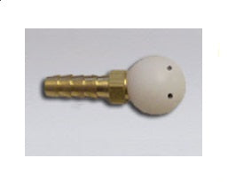 Nikro Industries Inc. Nikro 860141 Nylon Forward Air Blast Replacement Nozzle & Hose Barb, Compressed Air Cleaning Tools
