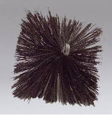 Nikro Industries Inc. Nikro 860226 16 x 16 Inch Square Nylon Duct Brush, Brush Systems