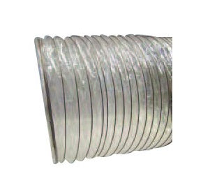 Nikro Industries Inc. Nikro 860243 Econo Lightweight Clear Mylar Flex Duct 12" x 25 Ft, Air Scrubbers / Negative Air Machines