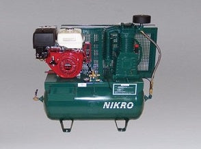 Nikro 860756 13HP Honda 2 Stage Electric Start 175 PSI Truck Mount Gasoline Compressor