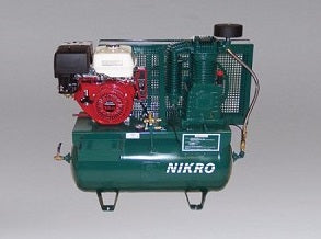 Nikro Industries Inc. Nikro 860760 13HP Honda 2 Stage Electric Start 175 PSI Truck Mount Gasoline Compressor
