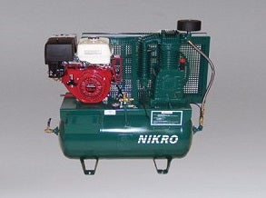 Nikro 860760 13HP Honda 2 Stage Electric Start 175 PSI Truck Mount Gasoline Compressor