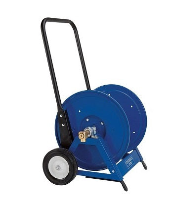 Nikro Industries Inc. Nikro 860817 Heavy Duty Hand Hose Reel with Cart, Compressed Air Cleaning Tools
