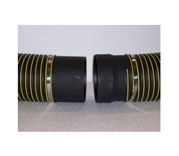 Nikro Industries Inc. Nikro 860984 10" Air Duct Cleaning Plastic Suction Hose Connector, Air Duct Cleaning Equipment & Supplies