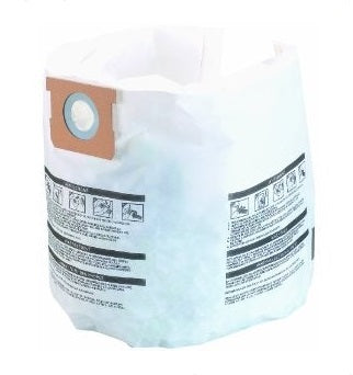 Nikro Industries Inc. Nikro 861278 15 Gallon Vacuum Plastic Collection Bags 6 Pack, HEPA Filter Vacuum