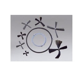 Nikro Industries Inc. Nikro 862047 Deluxe Rotary Brush Package With Button Lock Brushes, Brush Systems
