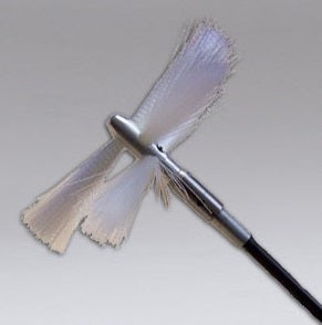 Nikro Industries Inc. Nikro 862058 Replacement 8 Inch Round Soft White Button Brush, Brush Systems