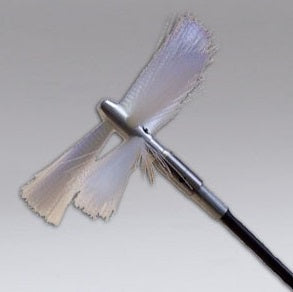 Nikro Industries Inc. Nikro 862059 Replacement 12 Inch Round Soft White Button Brush, Brush Systems