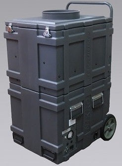 Nikro Industries Inc. Nikro PDC2400 Upright Poly Single Motor Vacuum Duct Cleaning System, Air Duct Cleaning Equipment & Supplies