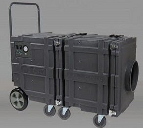 Nikro Industries Inc. Nikro PDC4000 Poly Dual Motor Vacuum Duct Cleaning System 5000 CFM, Air Duct Cleaning Equipment & Supplies