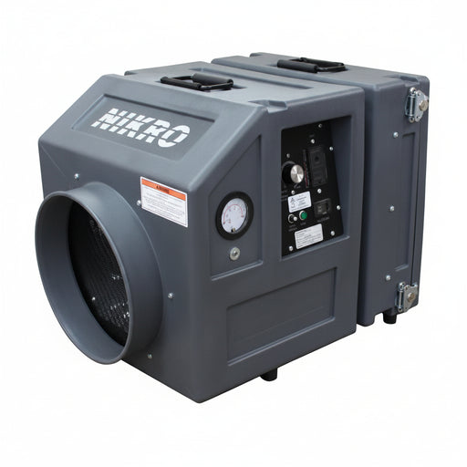 Nikro Industries Inc. Nikro PS600 Mini Portable Poly HEPA Air Scrubber, Air Scrubbers / Negative Air Machines