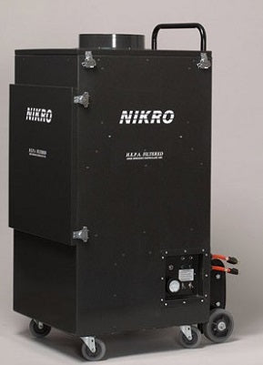 Nikro UR5000 UR 5000 Upright Commercial Air Duct Cleaning System with Dual Motor
