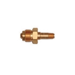 Air Systems International SS702S Nipple, CGA-702 - 7500PSI, Nipple Brass