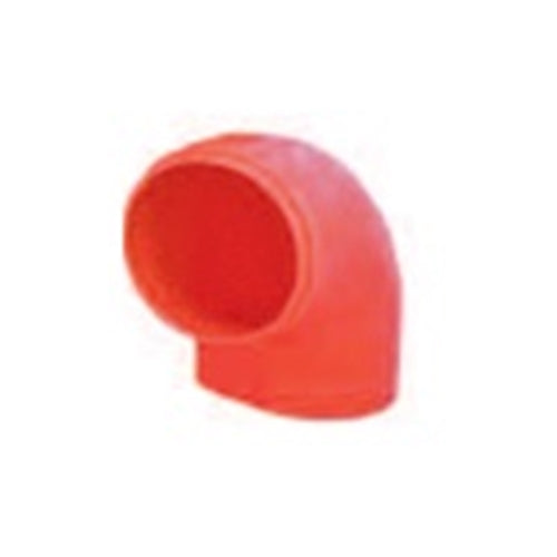 Air Systems International SV90-29 90 Degree Bolt-On Poly Elbow with Flange, Bolt-On Elbow