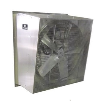 Pinnacle Climate Technologies Schaefer 245SDD12 Galvanized Direct Drive Slant wall Exhaust Fan 24"