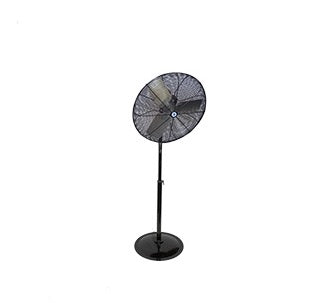 Pinnacle Climate Technologies Schaefer 30PFR-B 30" 30" Black Fan with Pedestal Stand, Pedestal & Cart Circulation OSHA Fans