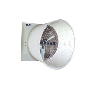 Pinnacle Climate Technologies Schaefer 573CF2G-3-HV Fiberglass Exhaust Fan with Cone 57", 57" Fiberglass Exhaust Fans (with Cone)