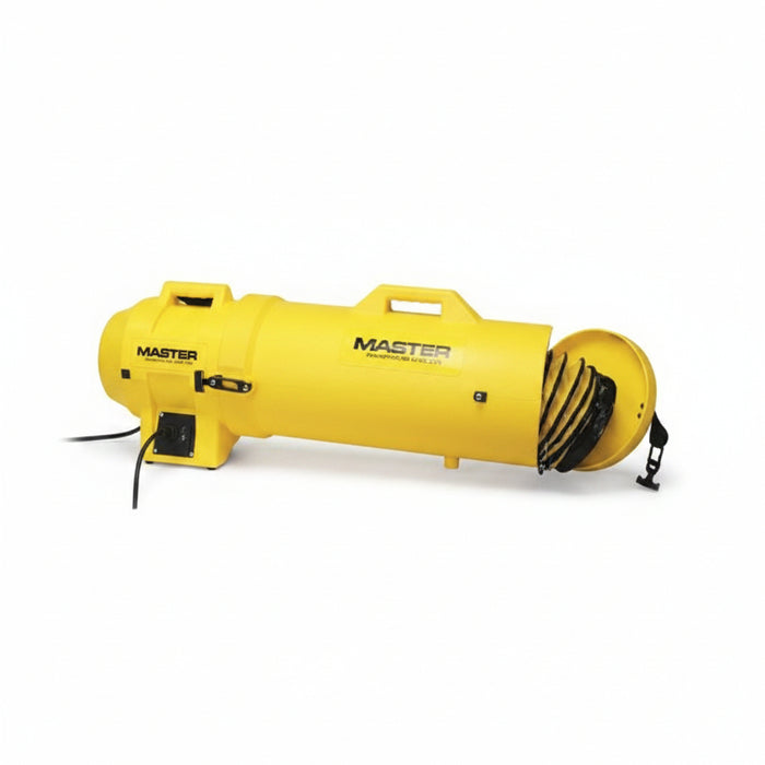 Pinnacle Climate Technologies Schaefer MB-P0813-DC25 Blower 8" 1/3 hp 115V w/Attachable Duct Canister and 25' Duct