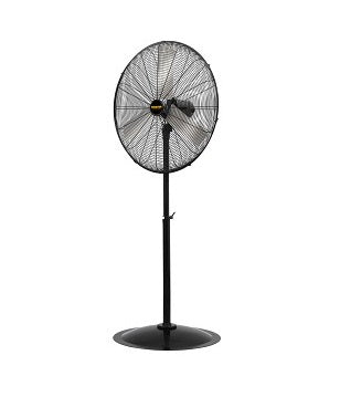 Pinnacle Climate Technologies Schaefer Master MHD-24P 24" High Velocity Heavy-Duty Industrial Pedestal Fan