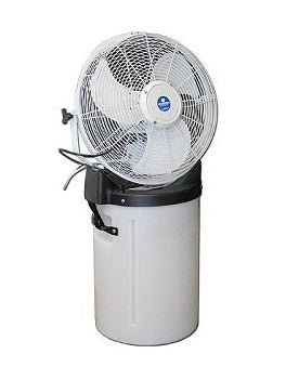 Pinnacle Climate Technologies Schaefer PVM18 VersaMist Portable Misting Fan 18 Inch Cooler, VERSAMIST Low Pressure Misting Fans