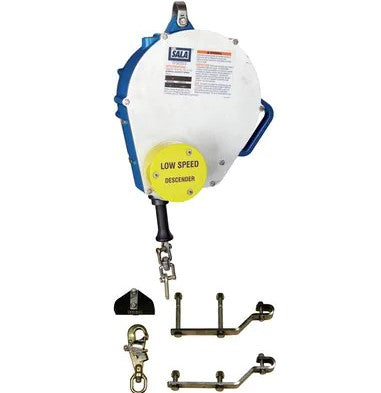3M DBI SALA 3M DBI-SALA 3303001 Rollgliss Descender, Sloped/Auto Retract, 115 FT, Galvanized Cable, 3303001, Rescue & Descent Devices