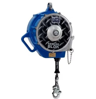 3M DBI SALA 3M DBI-SALA 3400987 Sealed-Blok Self Retracting Lifeline, Retrieval/Bracket, Cable, 130 ft. (39m), Self-retracting Lifelines