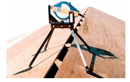 3M DBI SALA 3M DBI-SALA 3505694 Reusable Swiveling Quad-Pod Roof Anchor with SRL, Anchorage Connectors