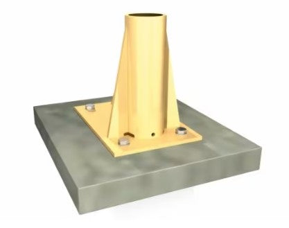3M DBI SALA 3M DBI-SALA 8530267 SecuraSpan Fasten-in-Place HLL Bolt-on Floor Base, Fall Protection