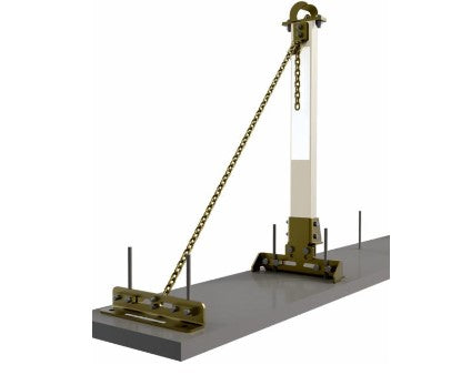 3M DBI SALA 3M DBI-SALA 7400053 Temporary Cable Horizontal Rebar/Shear Stud HLL End-Anchor Retrofit Kit, Fall Protection