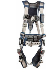 3M DBI SALA 3M DBI-SALA ExoFit STRATA Construction Style Positioning/Climbing Harness, Grey, Blue, Full Body Harness, additional view 2