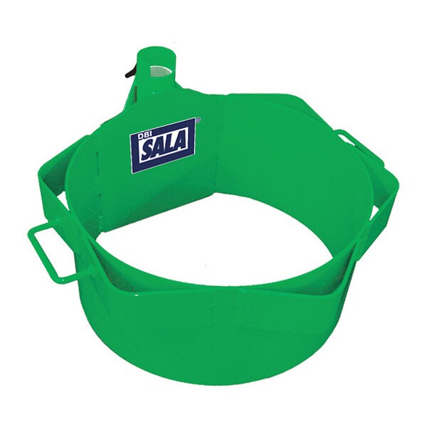 3M DBI SALA 3M DBI-SALA 8510546 Confined Space Integrated Manhole Collar Davit Mast Base, Aluminum, 29.5 in, Fits 30 - 32 in