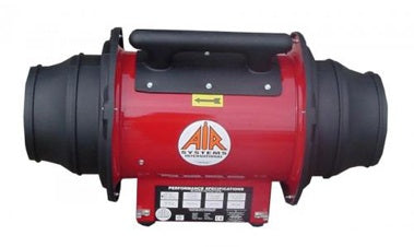 Air Systems International Air Systems SVF-10X220 In Line Explosion Proof Axial Fan ATEX Motor