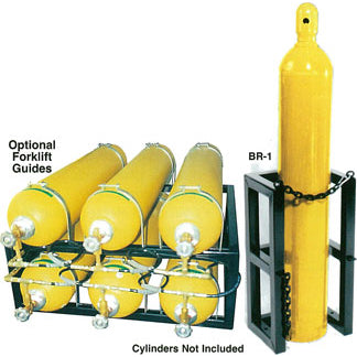 Air Systems International Air Systems BR-2 Large Breathing Air Cylinder SCBA Storage Rack