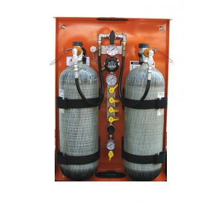 Air Systems International Air Systems PAK-4 SCBA Rescue Air Cylinder SCBA Tray Assembly, Cylinder Tray Assembly