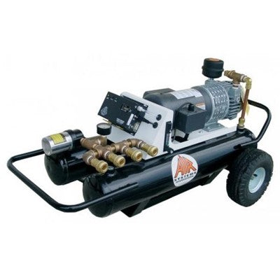 Air Systems International BAC-20P-3T -BAC-20P Compressor Mounted on Twin Air Tank, Compressors