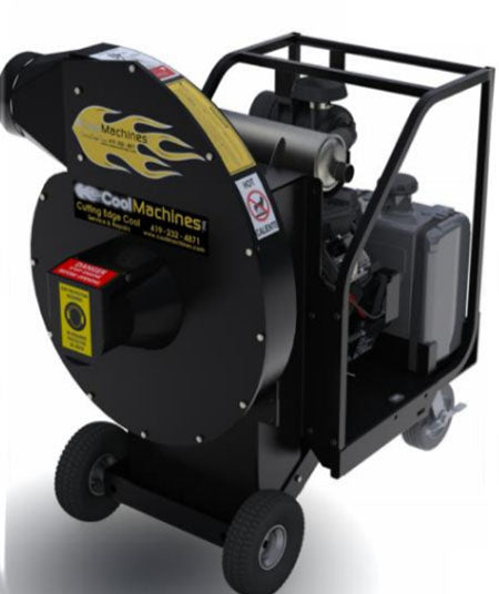 Cool Machines CV37 C2U124 CoolVac 37 HP Insulation Removal Vacuum, Insulation Blowing Machine