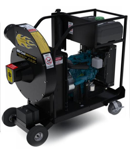 Cool Machines CV25 C2U125 CoolVac 25 HP Insulation Removal Vacuum, Insulation Blowing Machine