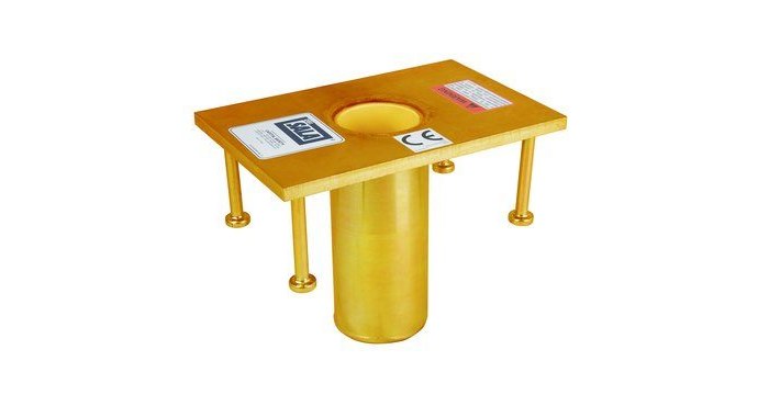 3M DBI SALA 3M DBI-SALA 8510311 Confined Space Permanent Flush Floor Mount Sleeve Davit Mast Base, Zinc Plated Steel, DBI-SALA Confined Space