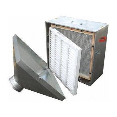 Air Systems International FH24-8-14 In-Line HEPA/Prefilter Galv. Holder
