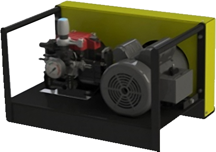 Cool Machines MP-20 C8E920 Pump & Motor Kit 1-1/2 HP 120 Vac, Insulation Blowing Machine
