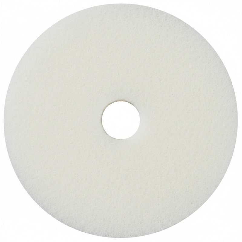General Floorcraft 710720 20” White Polishing Pads 5/cs, Floor Polishers & Buffers
