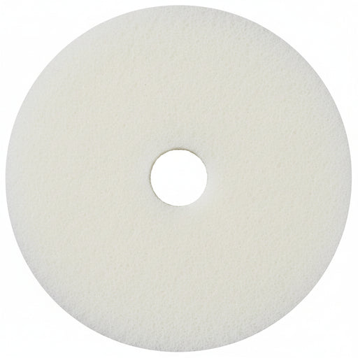 General Floorcraft 710720 20” White Polishing Pads 5/cs, Floor Polishers & Buffers