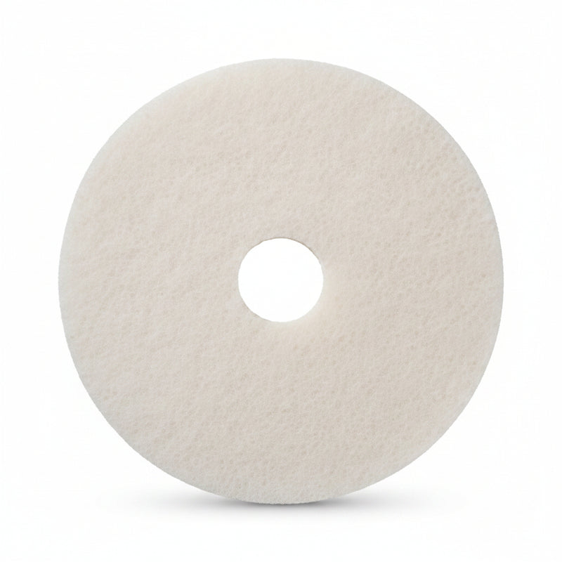 General Floorcraft 710123 23” White Polishing Pads 5/cs, Floor Polishers & Buffers