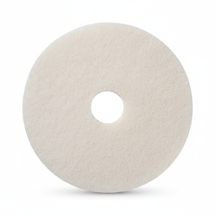 General Floorcraft 710123 23” White Polishing Pads 5/cs, Floor Polishers & Buffers