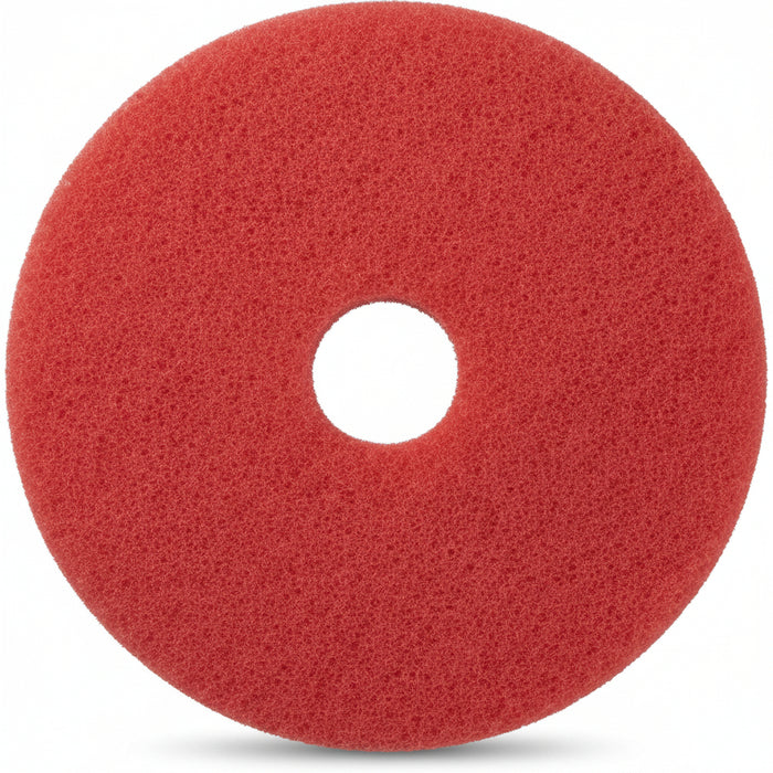 General Floorcraft 710217 17” Red Cleaning/Buffing Pads 5/cs, Floor Polishers & Buffers